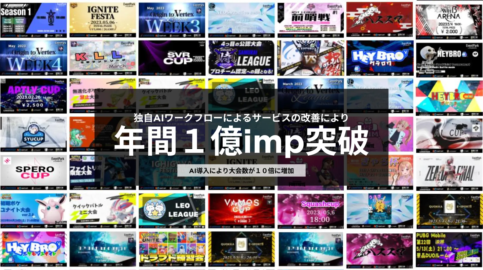 eスポーツ大会に特化したAIワークフロー